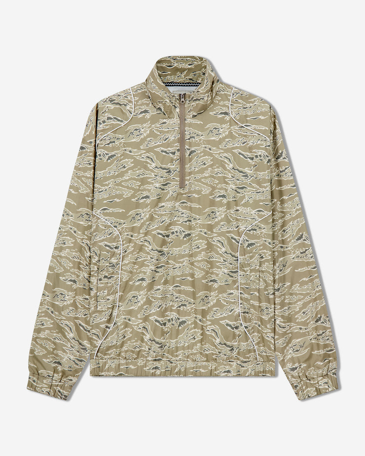 Pullover Piped QTR ZIP - Tiger Camo
