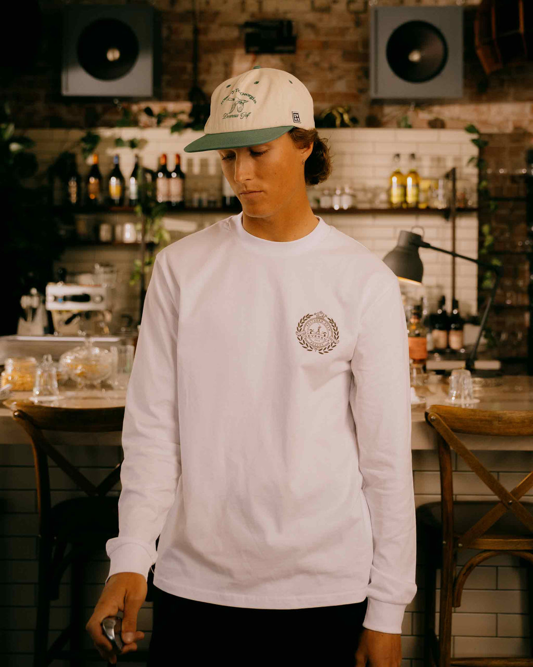 Peachy Cafe Long Sleeve Tee – Devereux