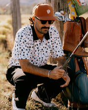 High Noon Polo - Skull Palm Print