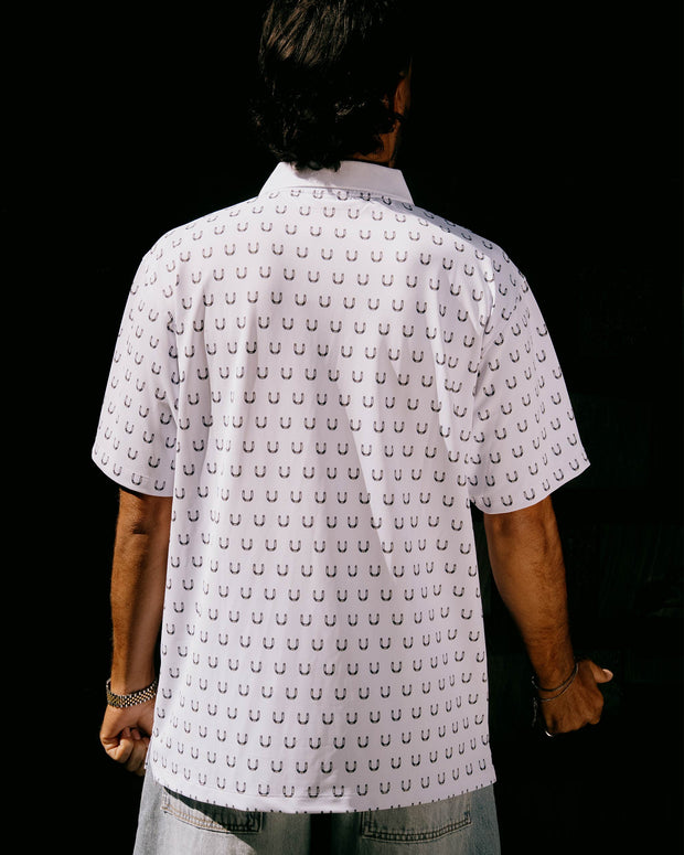 Horseshoe Polo - White/Shoe