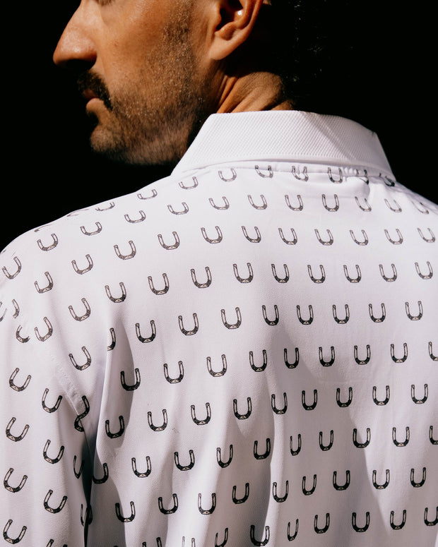 Horseshoe Polo - White/Shoe