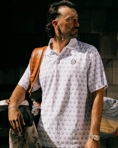 Horseshoe Polo - White/Shoe
