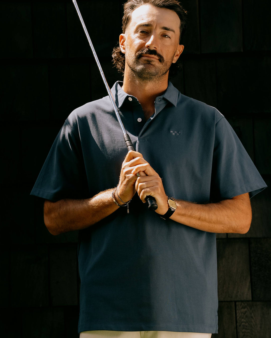 Pro Shop Golf Polo - Navy - Devereux
