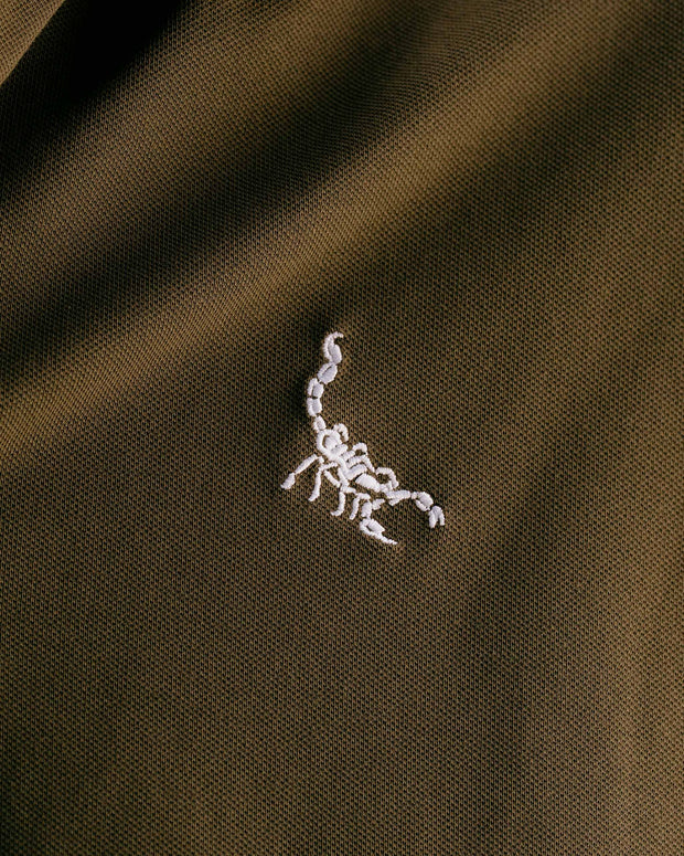 Scorpion Icon Polo - Brown