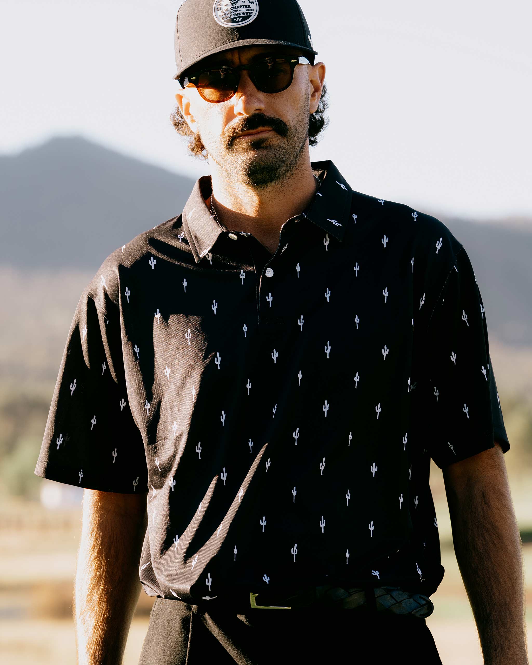 Black Golf Polo - Devereux