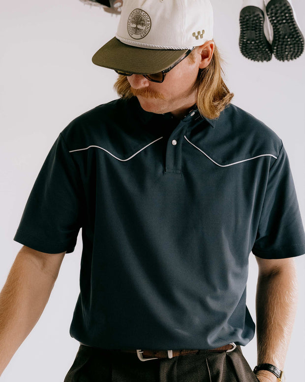Western Polo - Deep Blue
