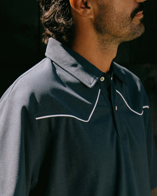Western Polo - Deep Blue