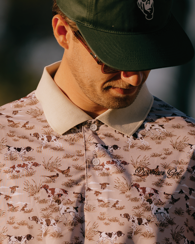 Flushed Polo - Khaki