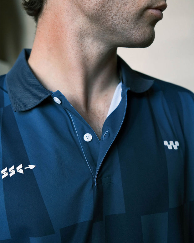 Sugarloaf x Devereux Liberty Polo - Navy