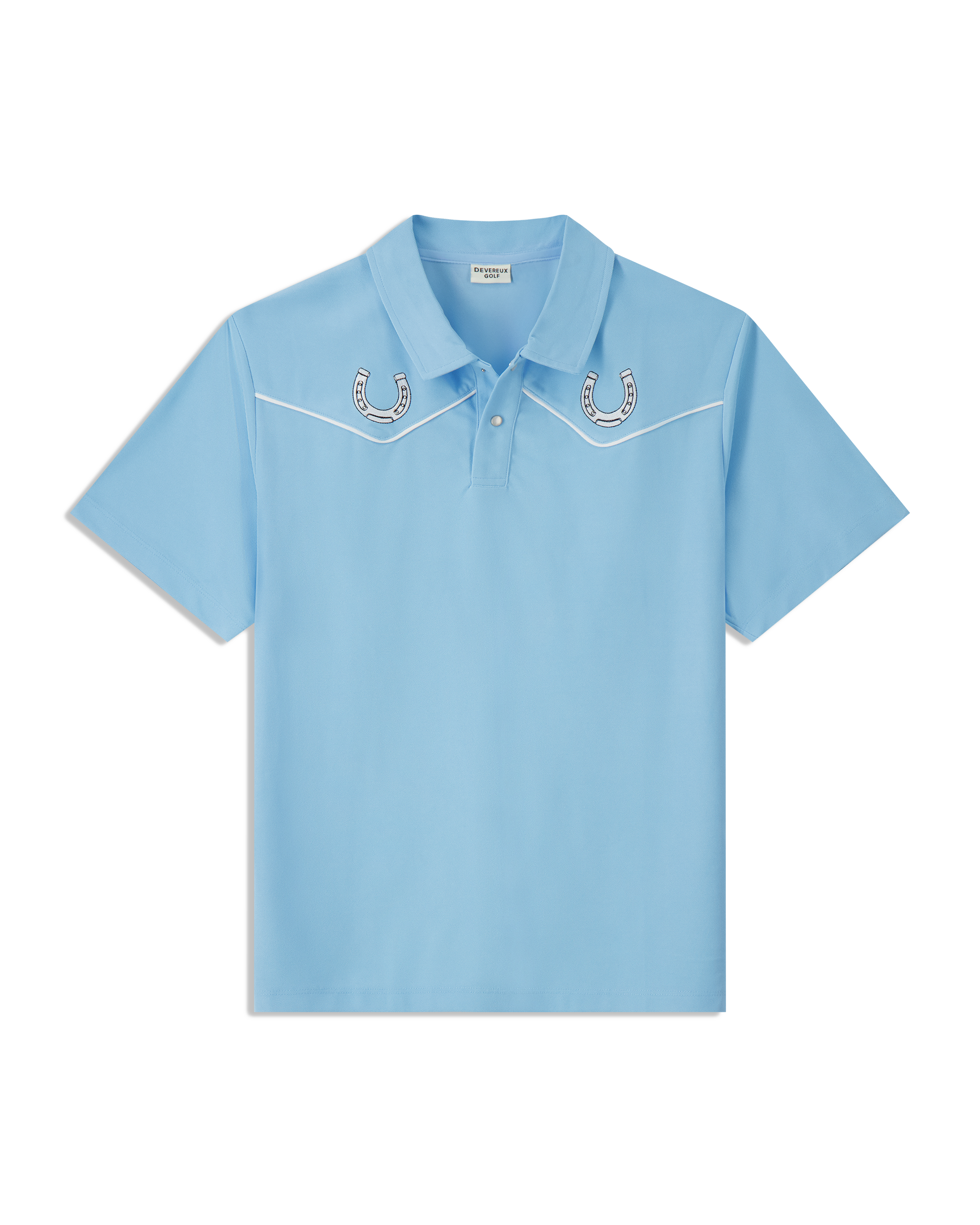 Sky Blue Golf Polo - Devereux - Free Shipping Over $99