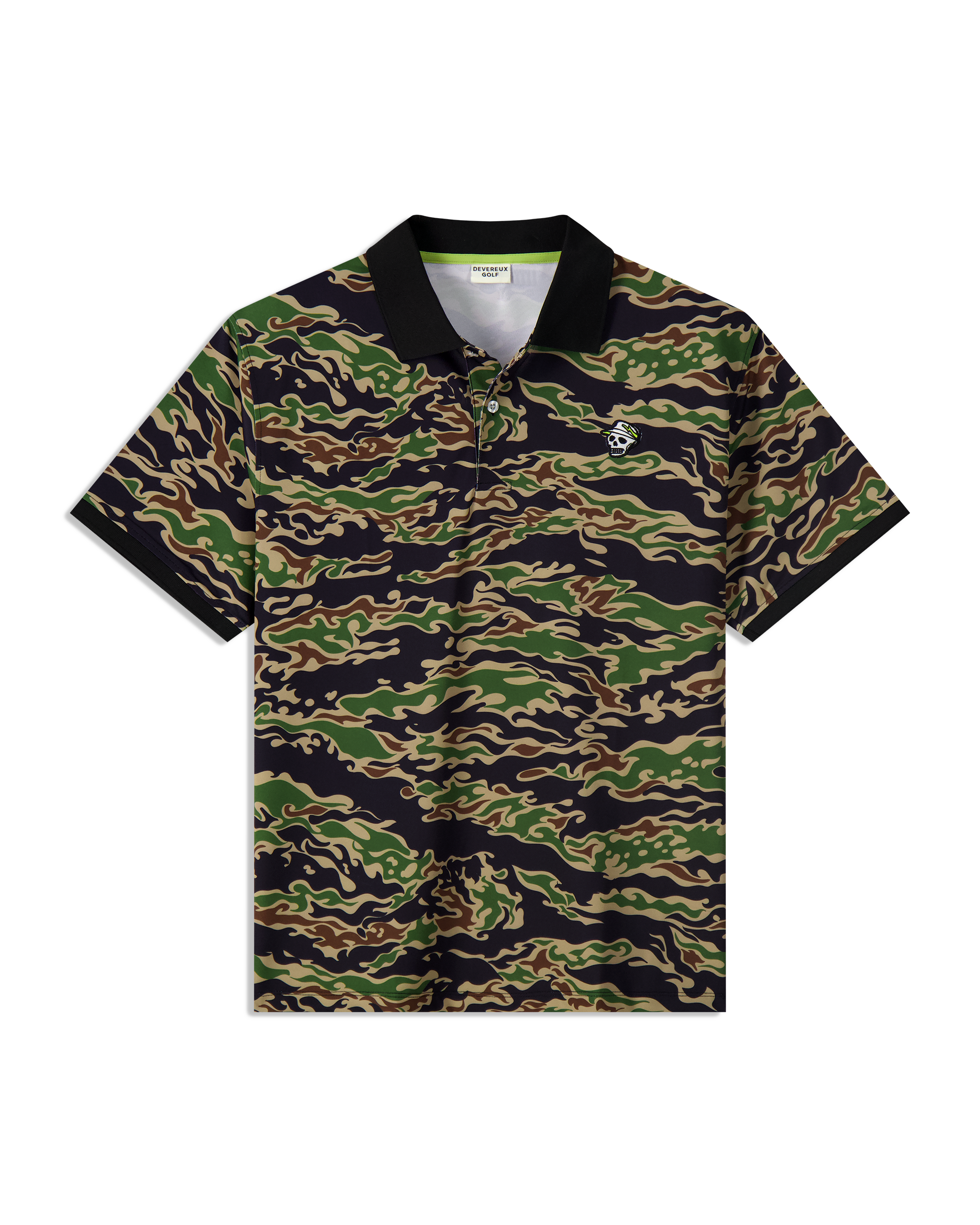 ○★新品未使用　DEVEREUX GOLF　Tiger Camoポロシャツ　XL Devereux Golf -Tiger Camo Polo - Free Shipping / Over $99