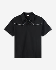 Western Polo - Black