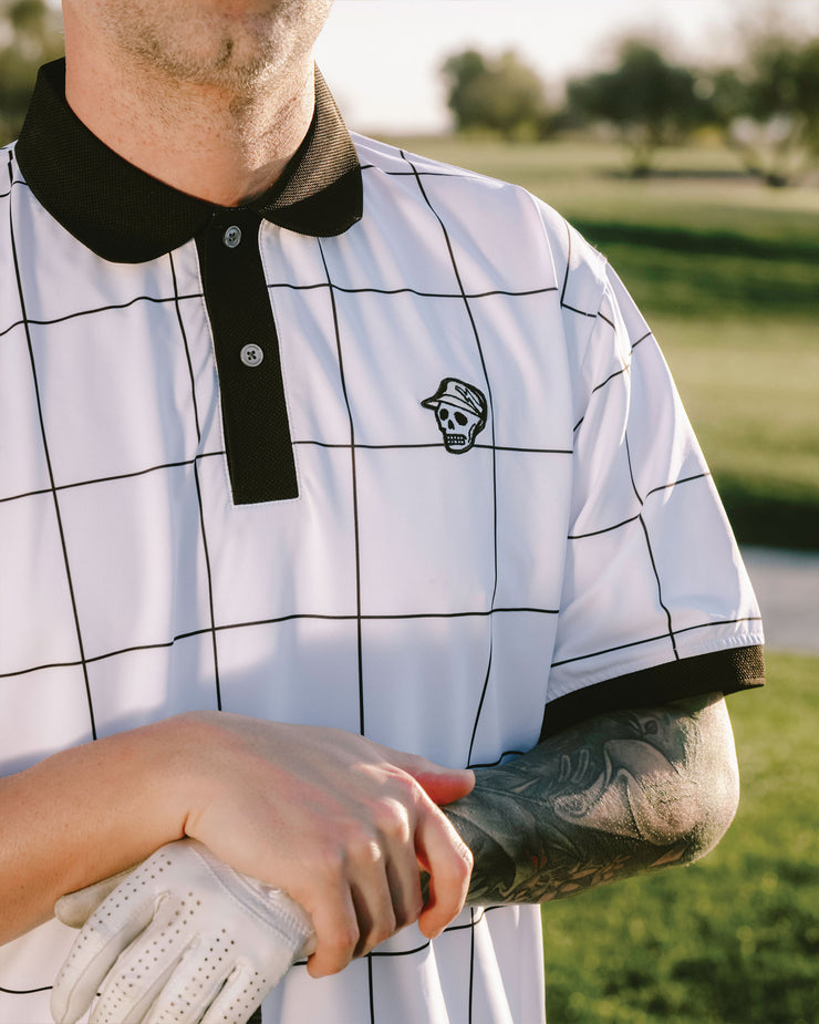 Window Polo - White / Black