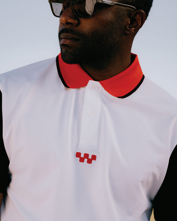 The Eldrick - White / Black / Red