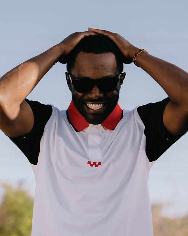 The Eldrick - White / Black / Red