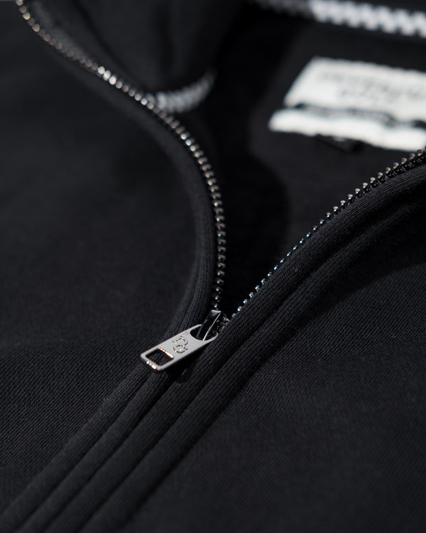 Essential Quarter Zip - Black