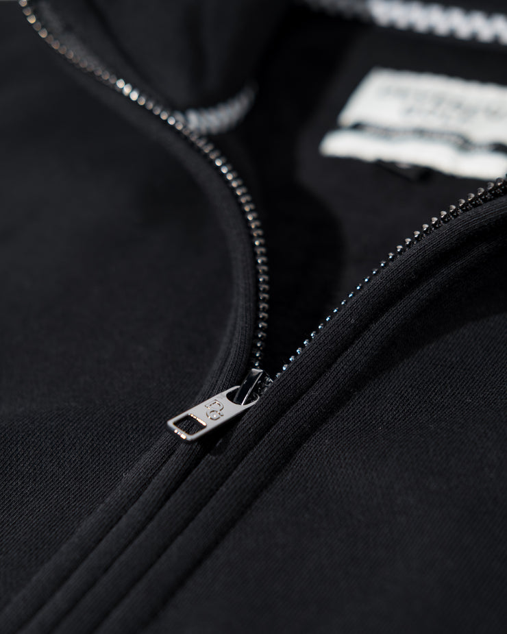 Essential Quarter Zip - Black