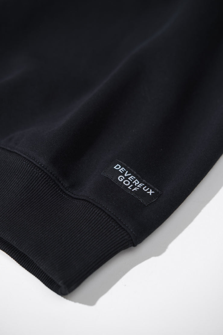 Essential Quarter Zip - Black