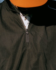 Pullover Piped QTR ZIP - Black