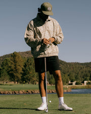 Pullover Piped QTR ZIP - Tiger Camo