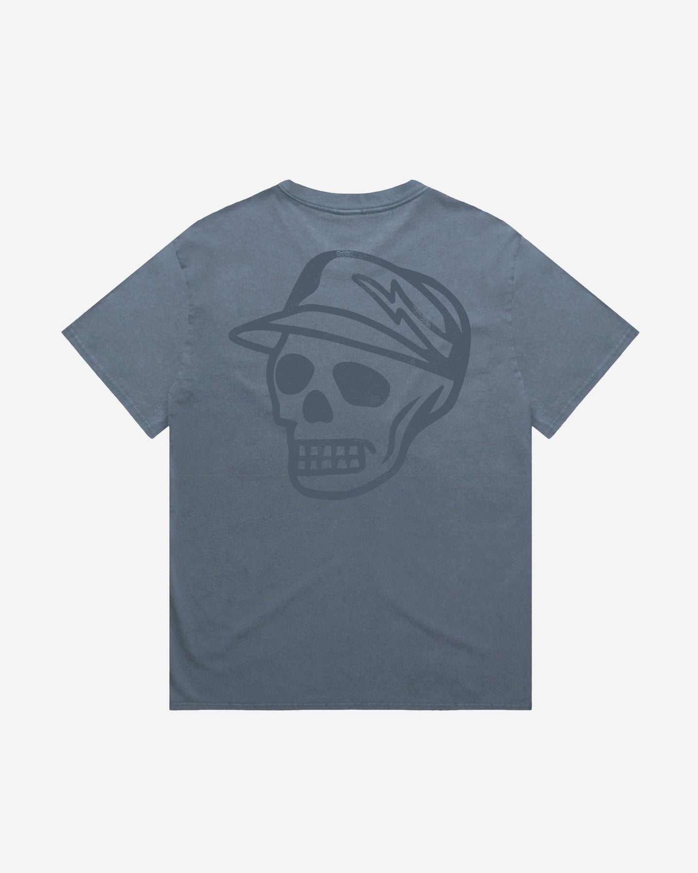 Skull Caddie Men's Golf T-Shirt – Indigo | Devereux
