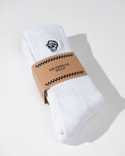Devereux Crew Sock 3-Pack - White