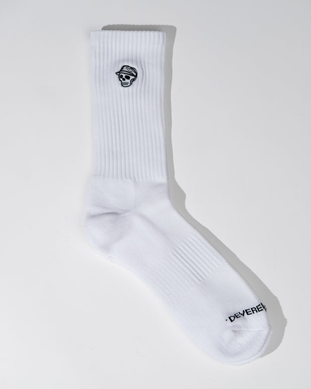 Devereux Crew Sock 3-Pack - White