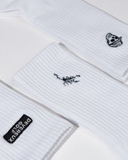 Devereux Crew Sock 3-Pack - White