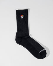 Skull Caddy Crew Sock - 3 pack - Black