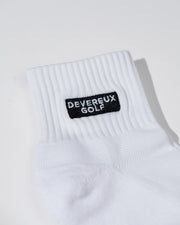 Devereux Quarter Sock 3-Pack - White
