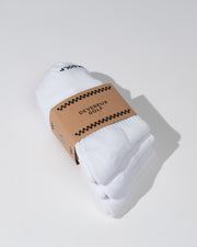 Devereux Quarter Sock 3-Pack - White