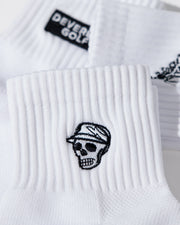 Devereux Quarter Sock 3-Pack - White