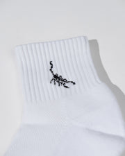 Devereux Quarter Sock 3-Pack - White