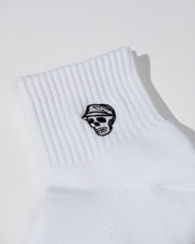 Devereux Quarter Sock 3-Pack - White