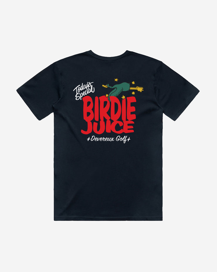 Birdie Juice Men's Golf T-Shirt – Navy | Devereux