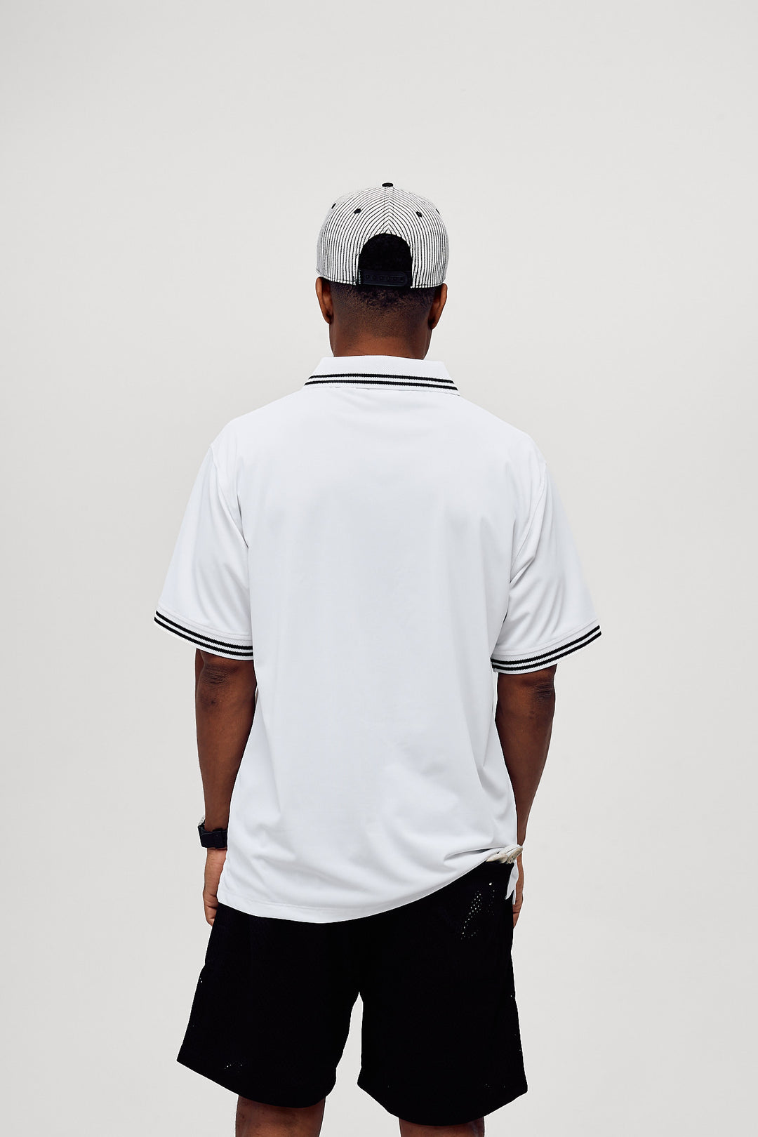 Skull Caddie Tips Polo - White | Devereux