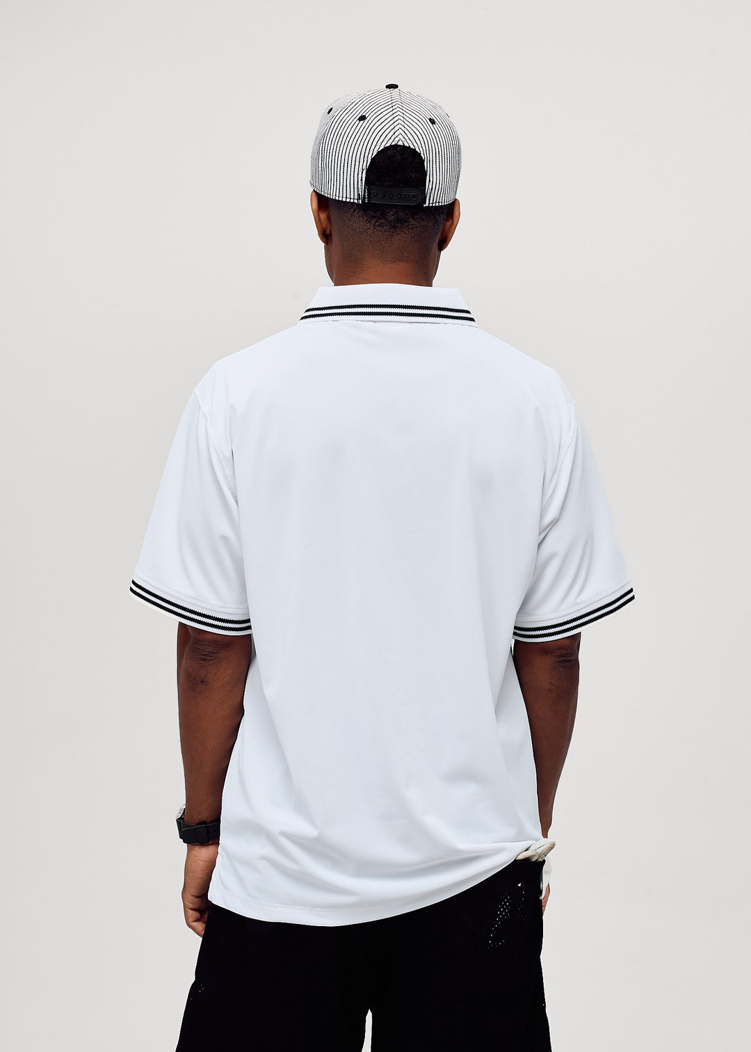 Skull Caddie Tips Polo - White | Devereux