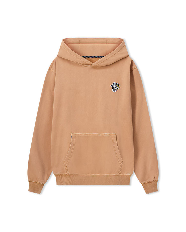 tobacco hoodie Skull Caddie Washed Hoodie tobacco hoodie Skull Caddie Washed Hoodie