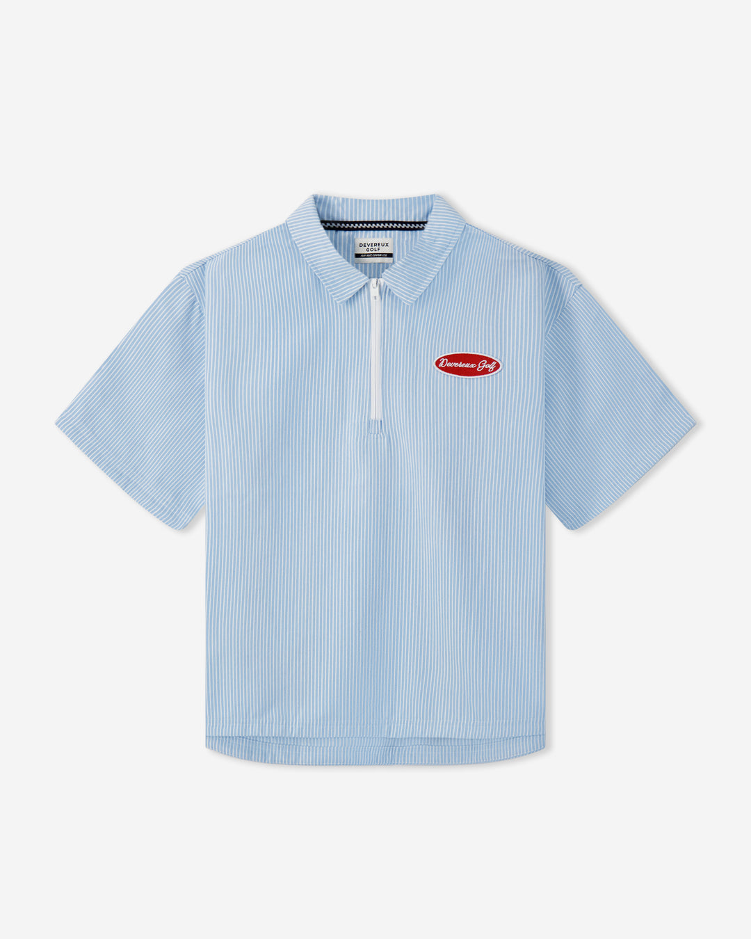 Mechanic QTR Zip - Marine Layer Pinstripe | Devereux