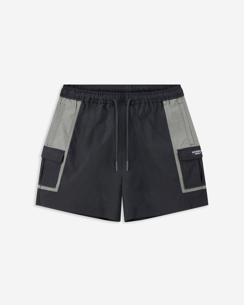 【タロー】1PIU1UGUALE3 cargo shorts Cargo Short - Black | Devereux