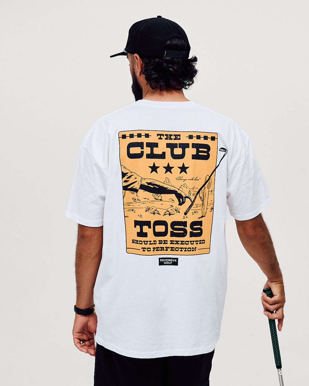 Club Toss Tee - White – Devereux