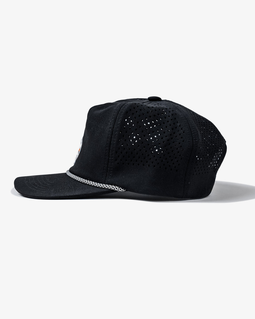 Skull Caddie Performance Rope Hat - Black | Devereux