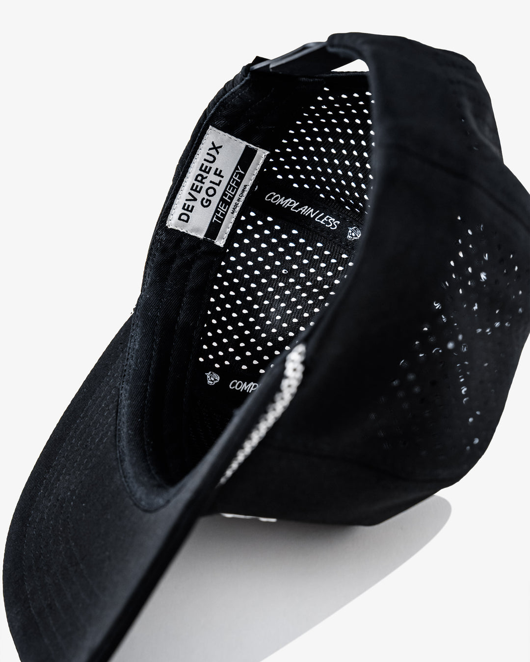 Skull Caddie Performance Rope Hat - Black | Devereux