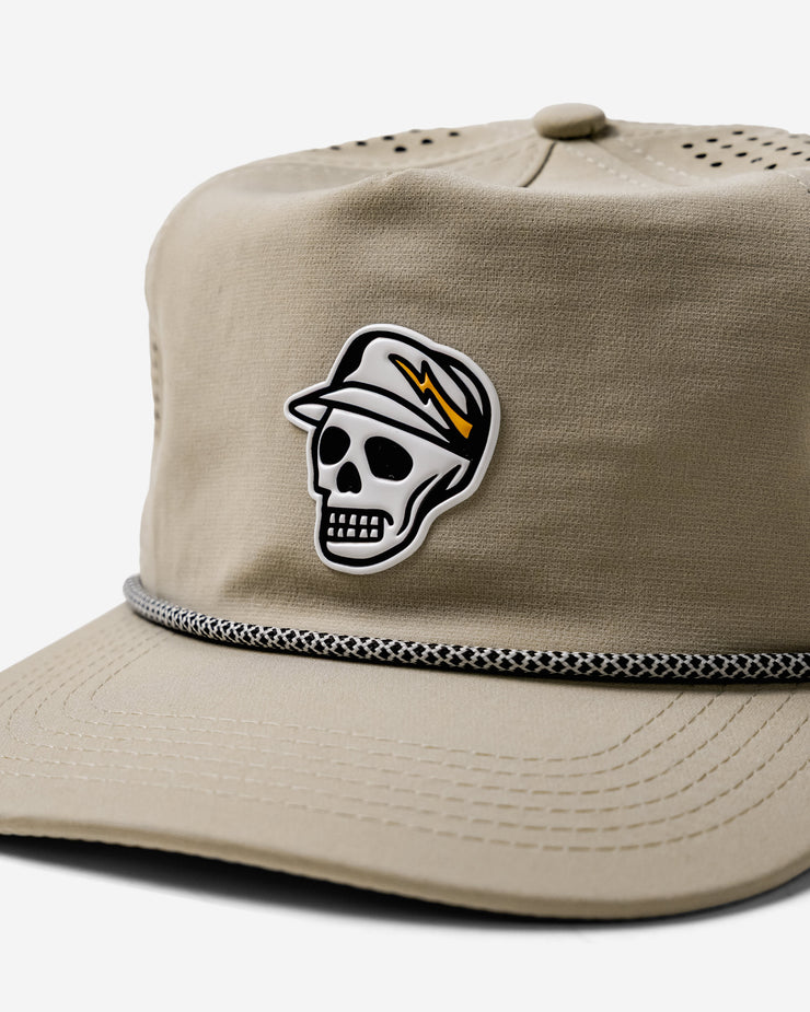 Skull Caddie Performance Rope Hat - Bone | Devereux