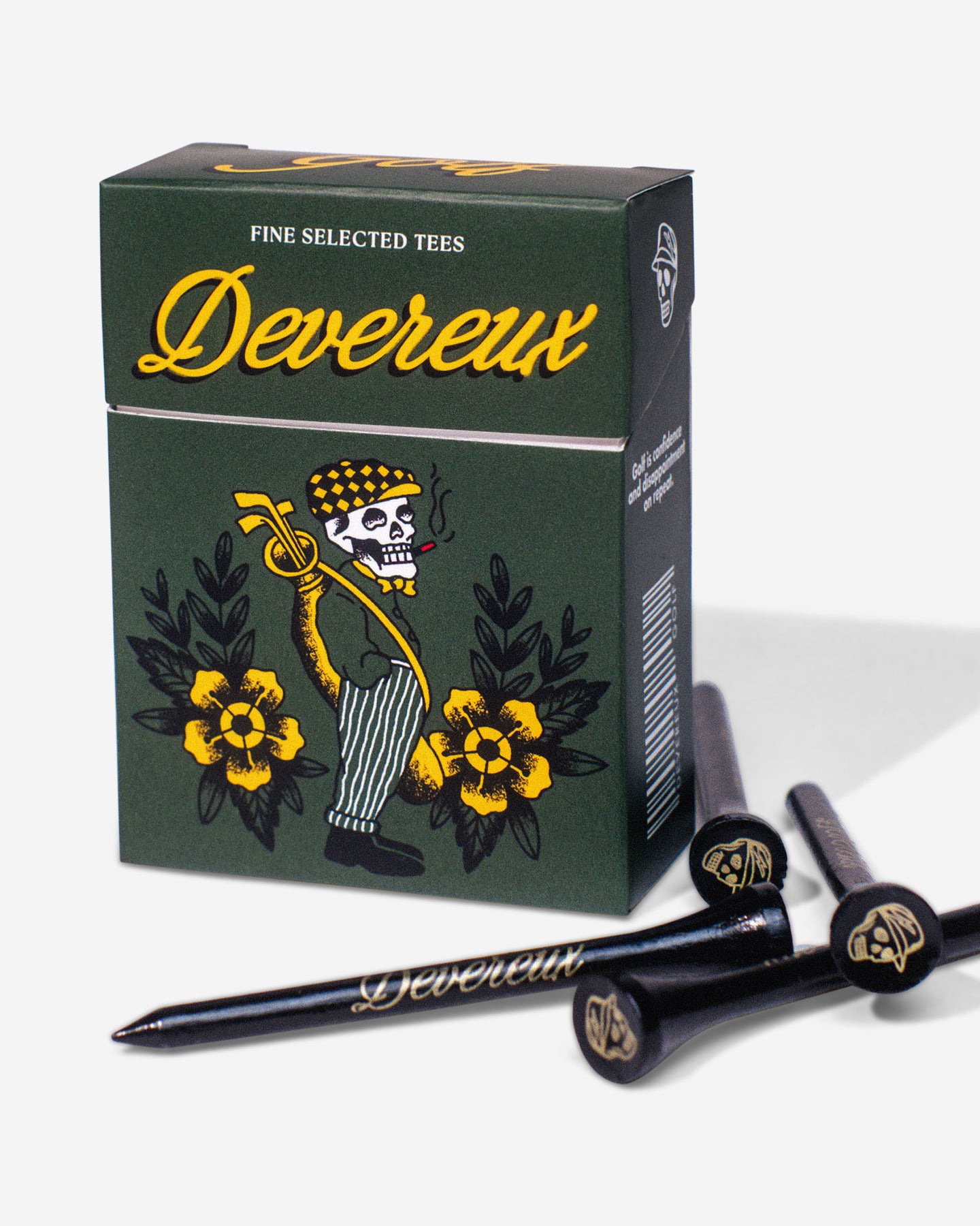 Smokin' Zaleas Golf Tees - Black – Devereux