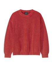 Fisherman Crew Sweater - Ember