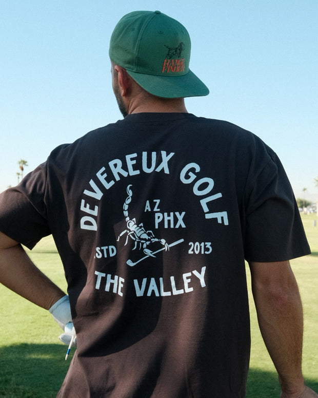 Scorpion Golfer Tee - Coal