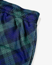 Johnnie Walker Mesh Tartan Short - Blue/Green