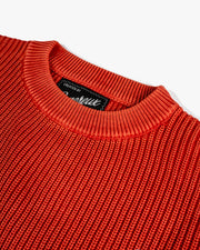 Fisherman Crew Sweater - Ember