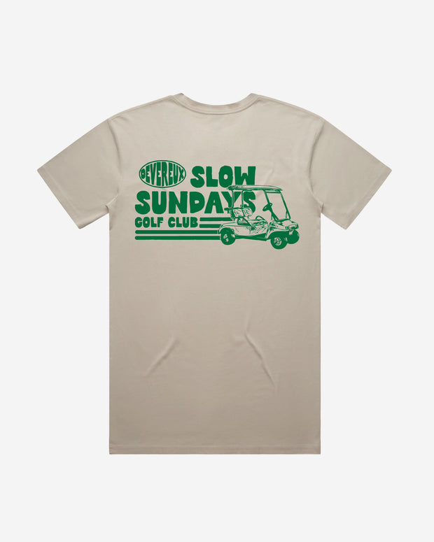 Slow Sundays Tee - Bone